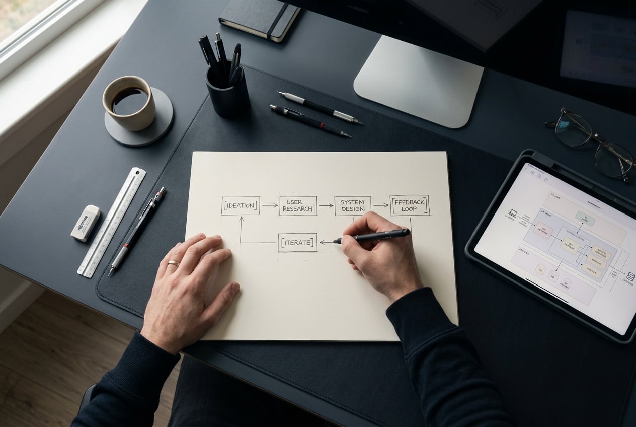Design process illustration